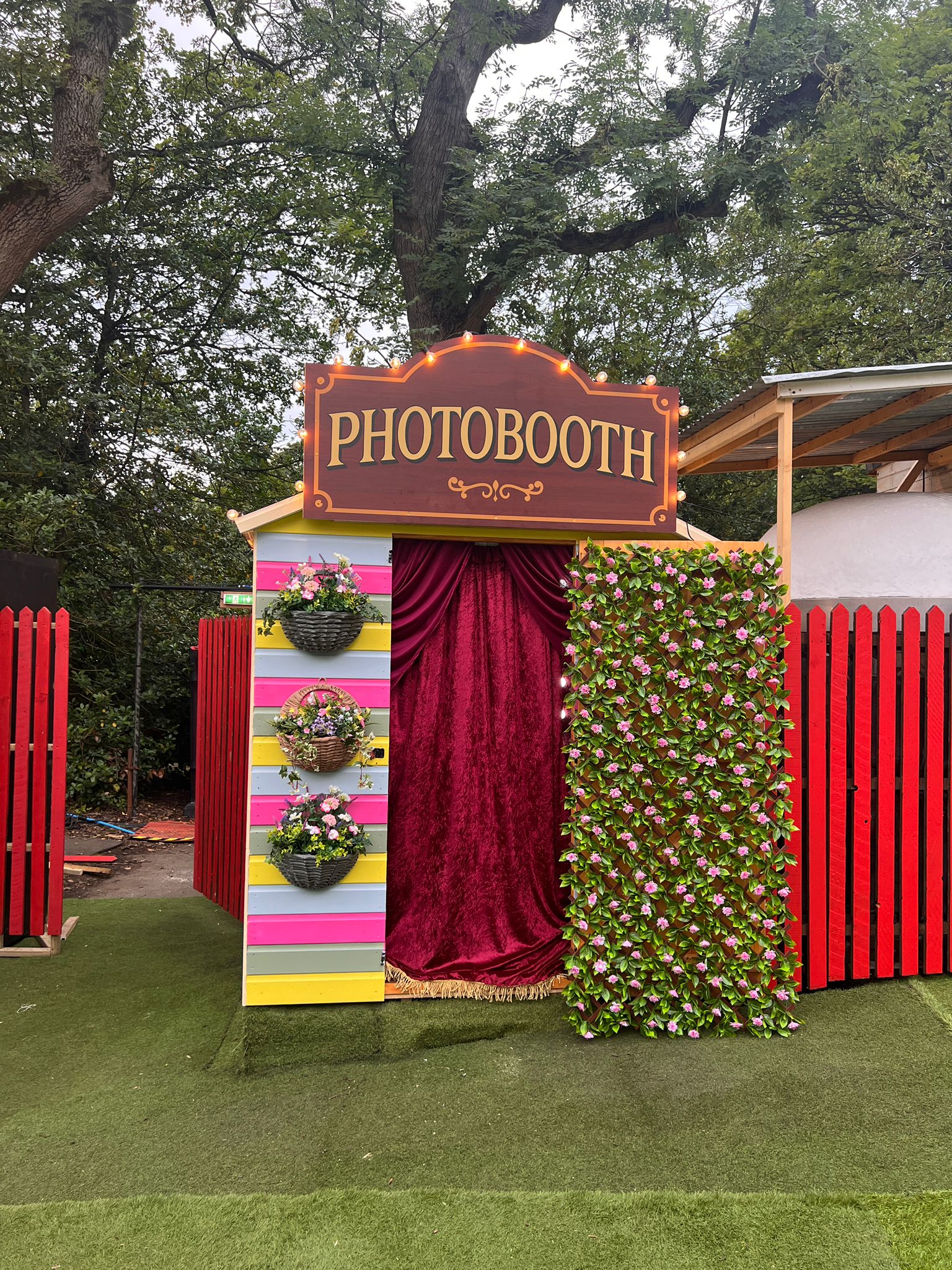 Edinburgh Festival Fringe photobooth